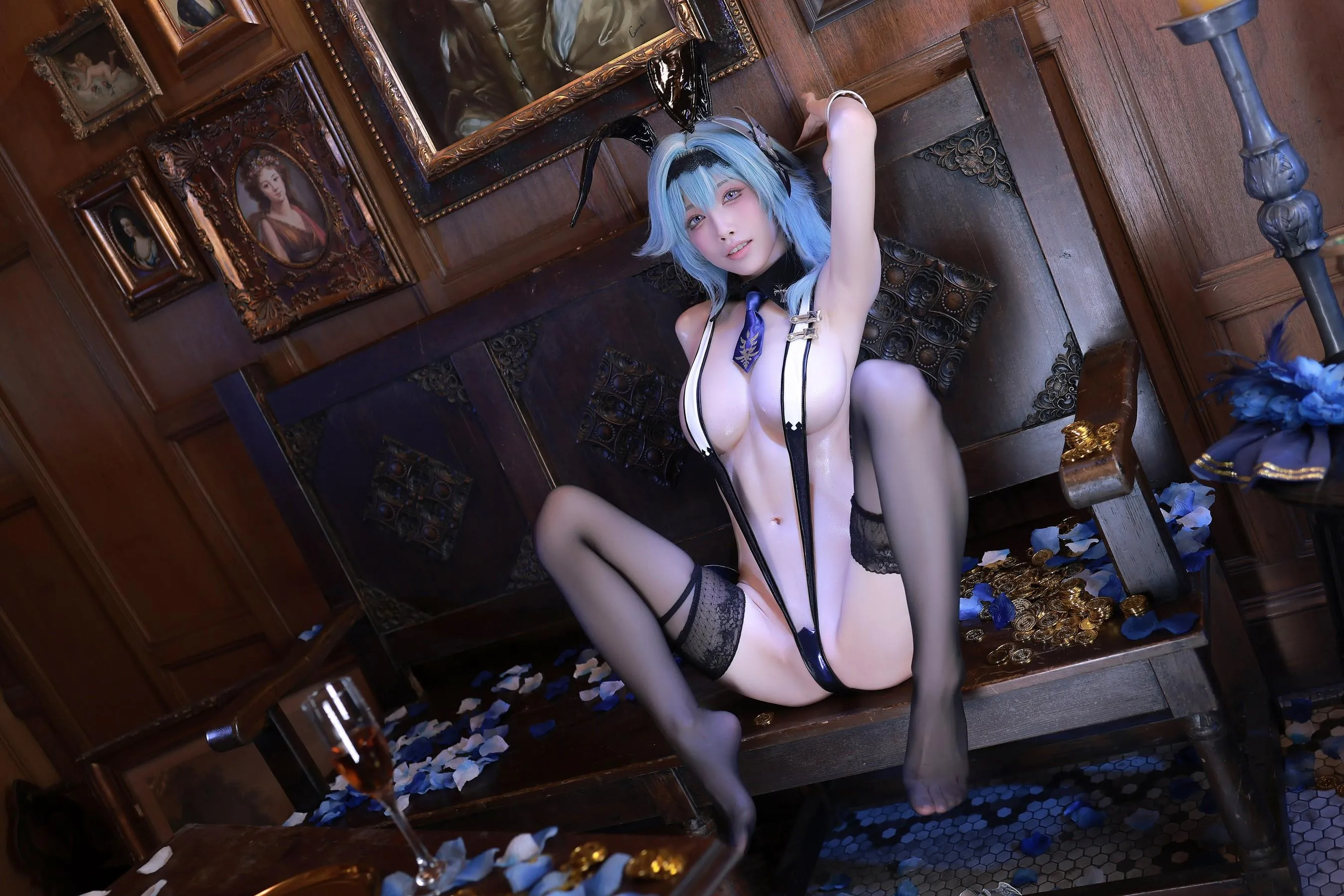 水淼Aqua – NO.153 原神   优菈 [162P]插图1